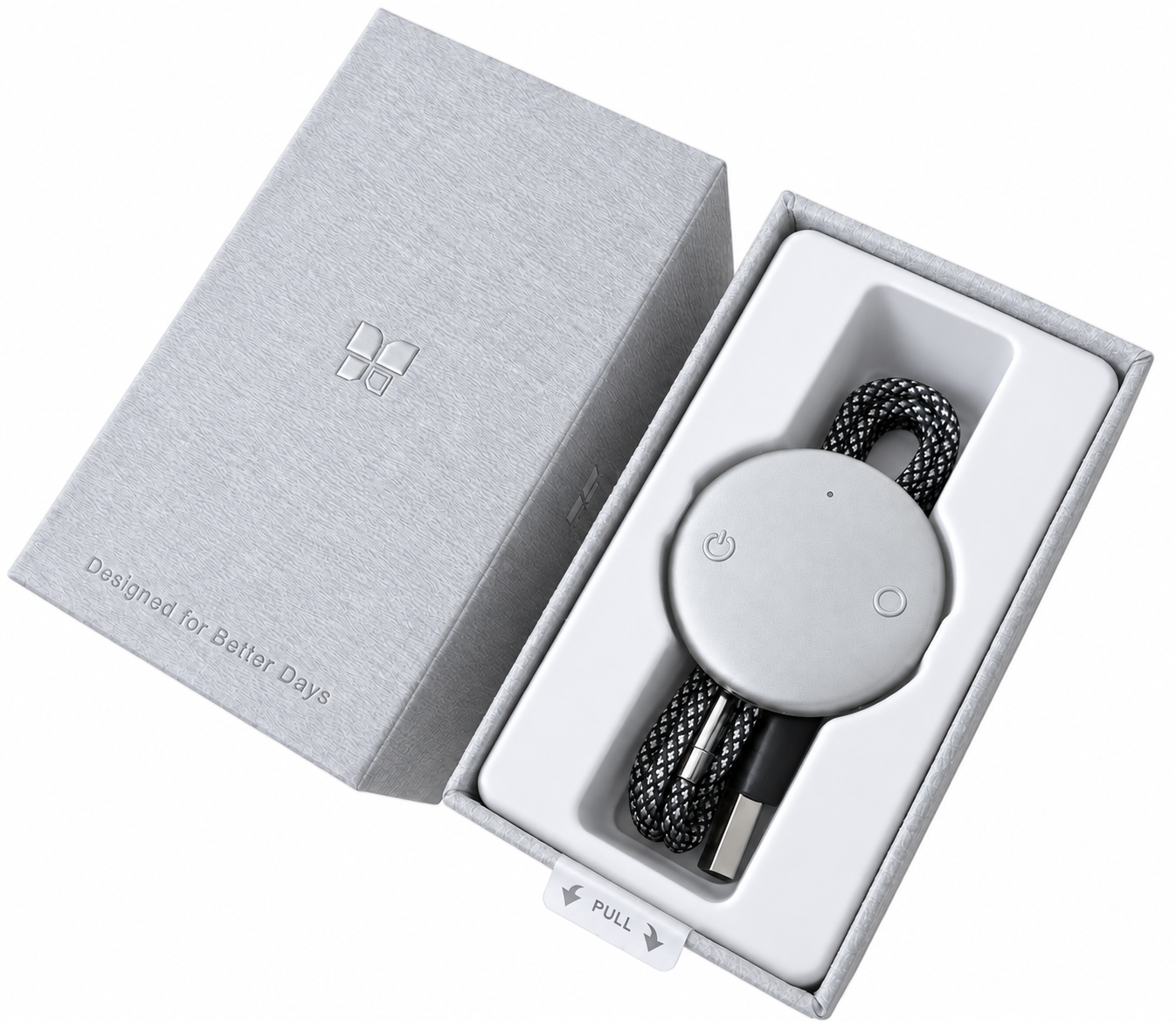 Light Gray AMOFIT S Pro and package